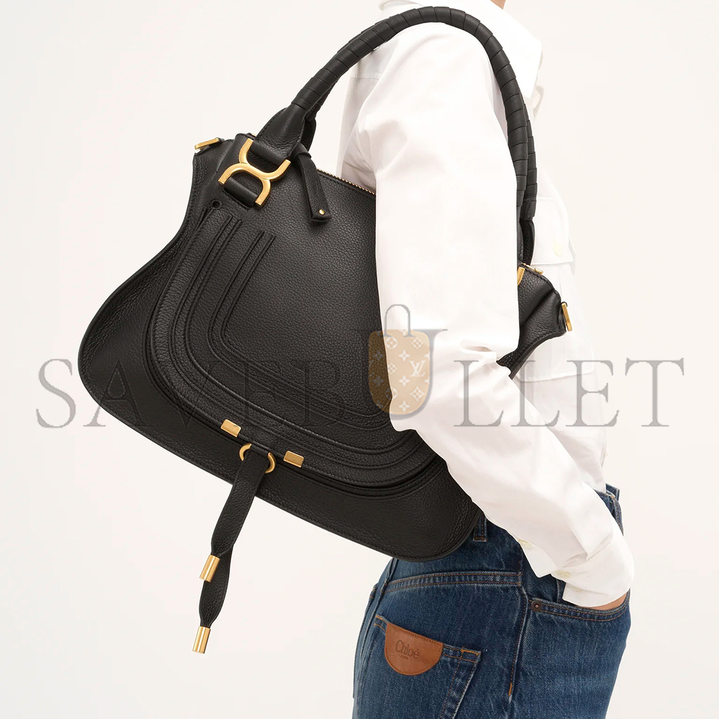 CHLOE MARCIE BAG IN GRAINED LEATHER CHC22AS660I31001 (36*28*12cm) CHLOE MARCIE BAG IN GRAINED LEATHER CHC22AS660I31001 (36*28*12cm)